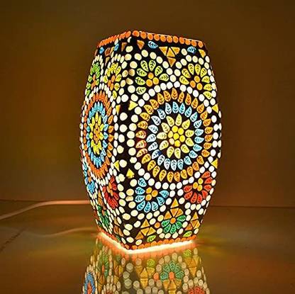DESHILP OVERSEAS Turkish Lamp, Multicolor, Pack of 1 Table Lamp