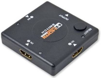 Dye  TV-out Cable 3 Port HDMI Switch 3 Input to 1 Output Manual HDMI switch , Support 3D 1080P
