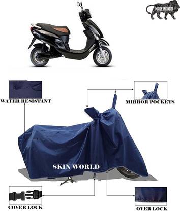 SKIN WORLD Two Wheeler Cover for Hero