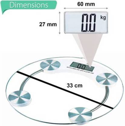 QNOVE Weight Machine- weighing machine for body weight 7/CQAA Weighing Scale