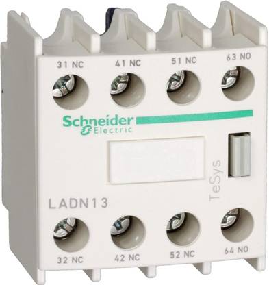 Schneider Electric LADN04 TeSys CONTACTS BLOCK 4 Pole Wire Connector