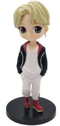 kawaii kart BTS Q Style Tiny Tan Jimin Action Figure Mic Drop Outfit | Army and Kpop Lovers
