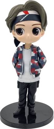 kawaii kart BTS Q Style Tiny Tan V Taehyung Action Figure Mic Drop Outfit Army & KPOP Lover