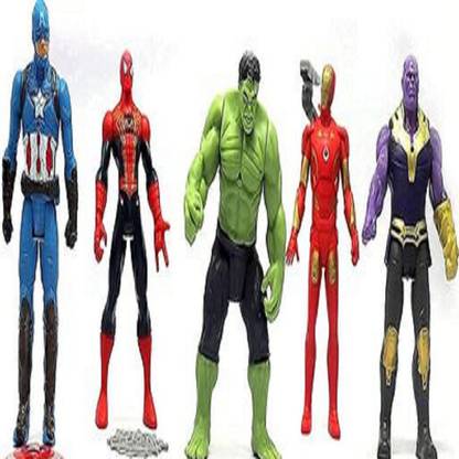 aryashri Toy Set Super Hero Avengers set of 5 super hero for kids