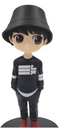 kawaii kart BTS Q Style Tiny Tan Jungkook Action Figure Mic Drop Outfit Army and Kpop Lovers