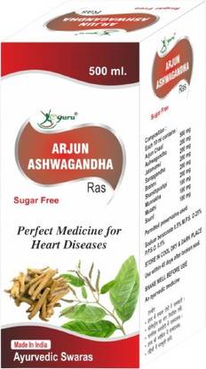 YOG GURU Arjun Ashwagandha Swaras 500 ML