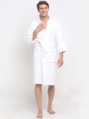 CREEVA White Large Bath Robe