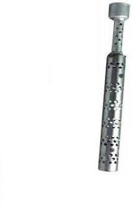 MJAuto Silencer muffler Jaali Yamaha RX 100, RX 100 Full Exhaust System (Aluminum) Bike Silencer Rubber