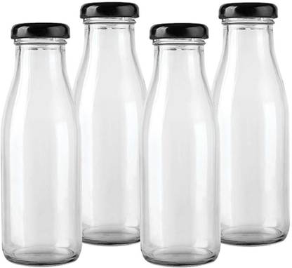 CLAM SHELL Hygienic Bottle with Air Tight Cap 200ML (PACK OF 4) 200 ml Bottle