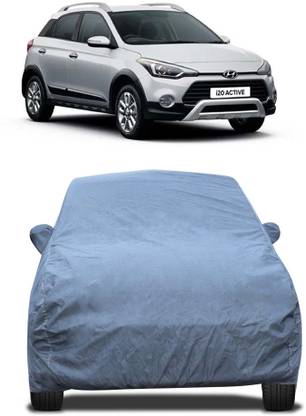 GoMechanic Car Cover For Hyundai i20 Active (With Mirror Pockets)