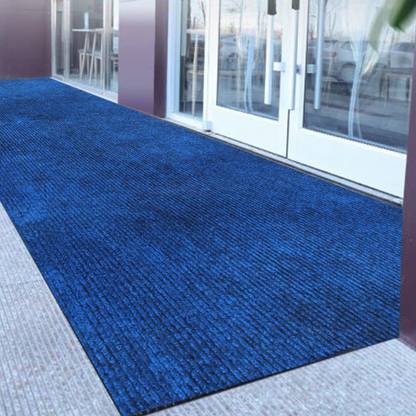 Flooring India Blue Polyester Carpet