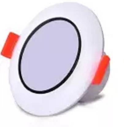 धीजा 3 Watt Warm White LED Deep Light Ceiling Light / Conceal Light 1 Pcs रिसेस्ड  सीलिंग लैंप