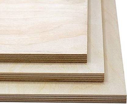 Whittlewud Pack of 3 Pcs Birch Ply Flat Sheets Perfect for craft projects or wood burning Birch Wood Veneer
