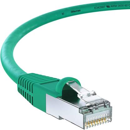 iVoltaa LAN Cable 1.5 m Metal Braided, Mylar Foiled iVLAN