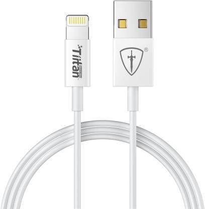 Tiitan Lightning Cable 2 A 2 m 2 Meter MFI Lightning Charging USB Cable