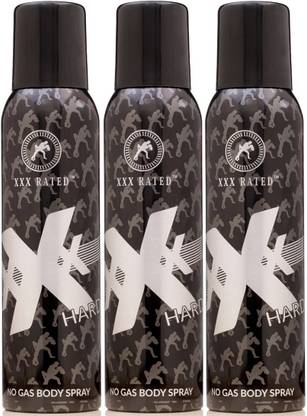 XXX Rated Hard3 Deodorant Spray  -  For Boys & Girls