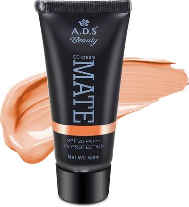 ADS Good Choice India Beauty Matte CC Cream With SPF 20 PA+++ UV Protection Foundation