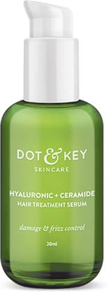 Dot & Key Hyaluronic + Ceramide Hair Treatment Serum | Hair Serum for Men & Women |