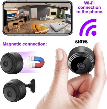 SIOVS Home Security Surveillance Cameras with Night Vision Motion Detection Remote Security Camera
