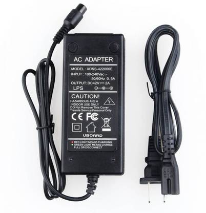 Uboard Compatible AC Adapter for Hoverboard _42V 2A 84W Adapter 42 W Adapter