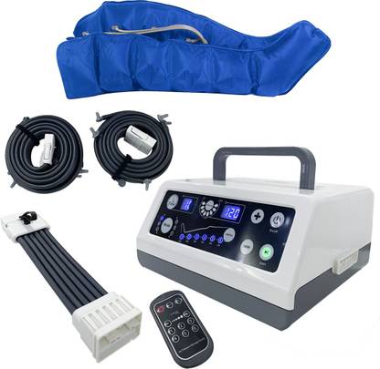 amiciCare Air Compression Massager, Leg and Calf Recovery Device for Relaxation and Blood Circulation with 6 Modes and Adjustable Wraps Air Compression Massager, Leg and Calf Recovery Device for Relaxation and Blood Circulation with 6 Modes and Adjustable Wraps Massager