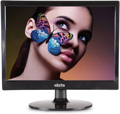 Elista 38.35 cm (15 inch) HD LED Backlit Monitor (ELS-VS16HD LED (VGA +HDMI))