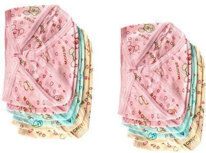 twotogether Baby's Cotton Langots (Multicolour) 0-6 months 12 pack
