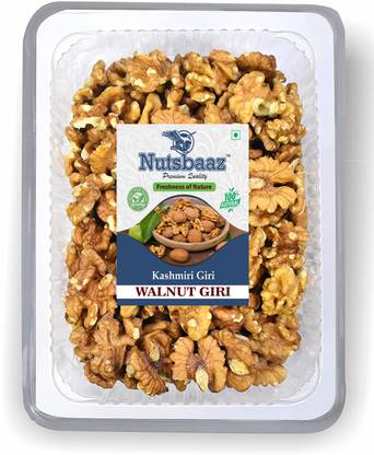 Nutsbaaz Akhrot Giri | Walnut Kernels (Chilli) ( Walnuts giri ( 400 g) Walnuts