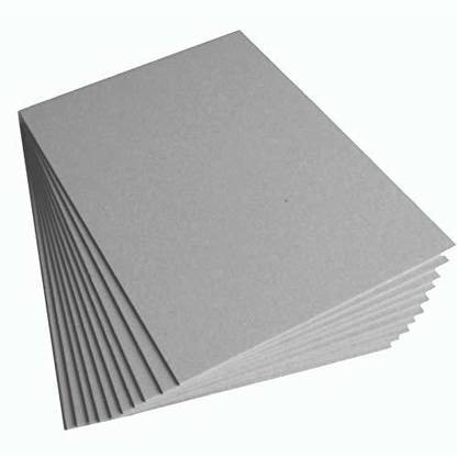 BANSURI ARISTOCRATIC Pack of 3 Pcs/ A3 Size Grey Board Cardstock Paper Board 2mm Thickness Paper Crafting Tool