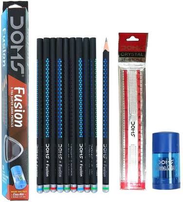 DOMS Fusion Black Pencil