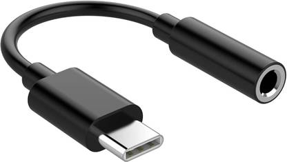 bsd collection Black C TYPE JACK 01USB C to3.5mm Female Headphone Jack , Type C Aux Audio Converter Phone Converter