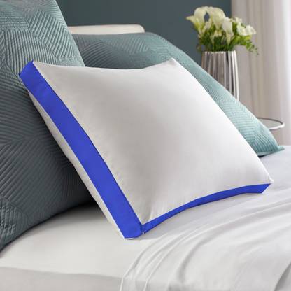 CRAZY WORLD Microfibre Sleeping Pillow Pack of 1 Solid Luxury gusset pillow