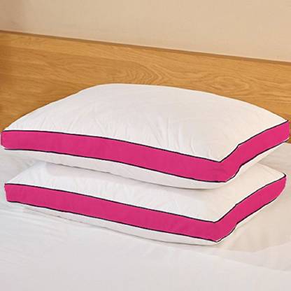 EVERDECOR Microfibre Solid Sleeping Pillow Pack of 2