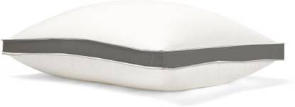 CRAZY WORLD Microfibre Sleeping Pillow Pack of 1 Solid Luxury gusset pillow