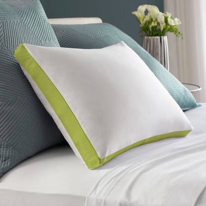 CRAZY WORLD Microfibre Sleeping Pillow Pack of 1 Solid Luxury gusset pillow