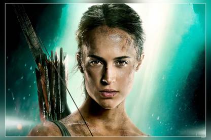 Alicia Vikander As Lara Croft In Tomb Raider Matte Finish Poster Paper Print