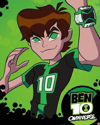 Ben 10 Cartoon Multicolour Photo Paper Print Poster Photographic Paper Photographic Paper