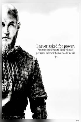 Vikings A Historical Drama Television Series Ragnar Lothbrok Lagertha Rollo Siggy Matte Finish Poster Paper Print