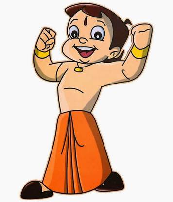 Chota Bheem Poster Multicolor Photo Paper Print 12 inch X 18 inch Photographic Paper Photographic Paper