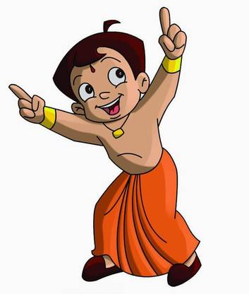 Chota Bheem Poster Multicolor Photo Paper Print 12 inch X 18 inch Photographic Paper Photographic Paper