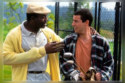 Adam Sandler Happy Gilmore Carl Weathers Matte Finish Poster Paper Print