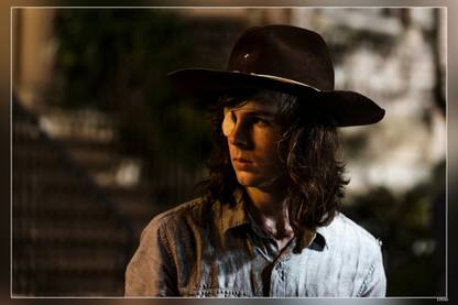 The Walking Dead Carl Grimes Chandler Riggs Matte Finish Poster Paper Print