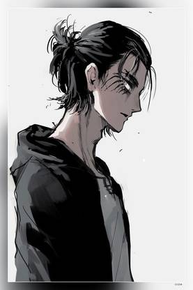 Eren Attack On Titan Eren Jaeger Eren Yeager Shingeki No Kyojin Matte Finish Poster Paper Print