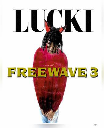 Lucki Freewave Rare Album Cover Matte Finish Poster Paper Print