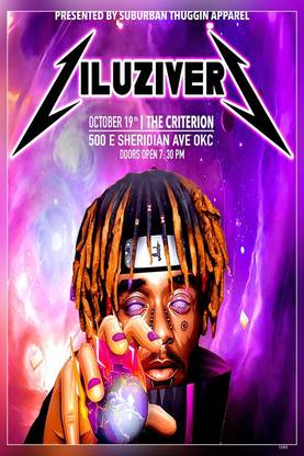 Lil Uzi Vert Symere Woods An American Rapper Singer Matte Finish Poster Paper Print