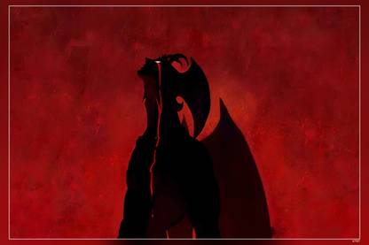 Devilman Crybaby Anime Series Matte Finish Poster Paper Print