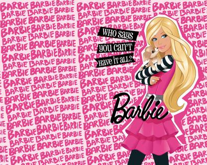 Barbie Girl Multicolour Photo Paper Print Poster Photographic Paper Photographic Paper