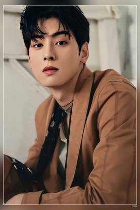 Cha Eun Woo Astro Kpop Matte Finish Poster Paper Print