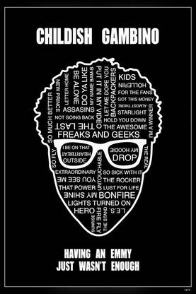 Childish Gambino Donald Mckinley Glover Jr. Matte Finish Poster Paper Print