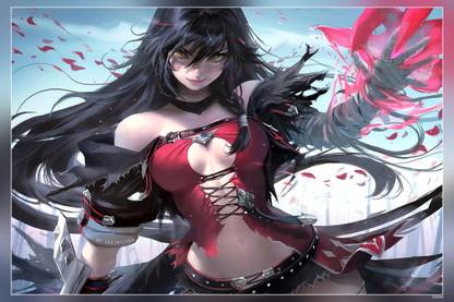 Velvet Crowe Anime Matte Finish Poster Paper Print